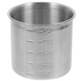 thumbnail image 3 of FONWILYO 1Pcs Silver Measuring Cup for Baking and Cooking with Precise Graduations 7.50X7.50X7.00Cm, 3 of 7