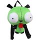 thumbnail image 1 of Juguetes de Peluche Nuevo invasor alienígena Zim 3D Ojos Robot Gir Lindo Relleno Peluche Mochila Verde Bolsa Regalo de Navidad 14 Pulgadas, 1 of 1