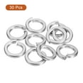 thumbnail image 3 of Uxcell 30 Pack Spring Lock Washer, 304 Stainless Steel M14 Split Lock Washer Assortment, 3 of 6