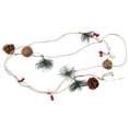 thumbnail image 5 of Cheers.US Christmas Garland String Lights Red Berries Pine Rattan Xmas Decorations Ideal for Holiday Wedding Party, 5 of 7