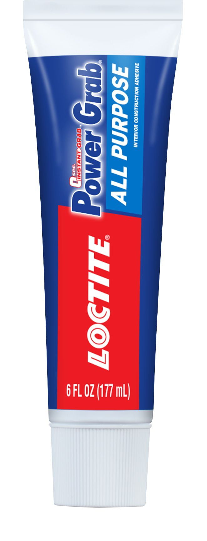 Loctite Power Grab Construction Adhesive Express All Purpose, 6 fl oz Squeeze Tube