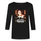 thumbnail image 5 of TaTaai Womens New Year 2026 Print Three Quarter Sleeve Round Neck Casual Top Holiday Celebration Blouse Festival Party Wear Gift, 5 of 5