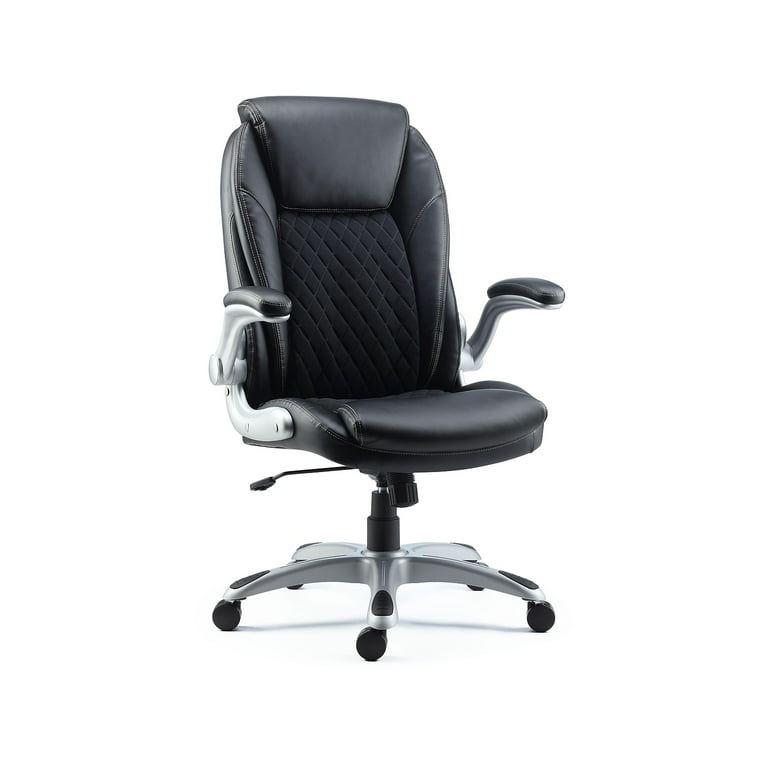 Staples Sorina Modern Office Chair with Adjustable Arms Bonded Leather 58262 Walmart