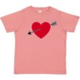 thumbnail image 3 of Inktastic Valentines Day Heart Arrow Boys or Girls Toddler T-Shirt, 3 of 5