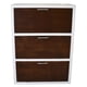 thumbnail image 1 of Hogare Mueble Zapatero Moderno Blanco Parota Hogare Mueble Zapatero De Madera, 1 of 8