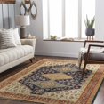 thumbnail image 6 of Hauteloom Hyrum Wool Living Room, Bedroom Area Rug - Traditional - Beige, Blue, Red - 8' x 10', 6 of 14