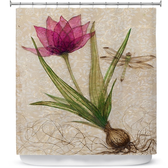 Shower Curtains 70" x 93" from DiaNoche Designs by Paper Mosaic Studio - Uprooted 3