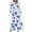 Blue, variant on ZQUUVOU Women's ​​Valentine's Day Dress Casual Printed Long Sleeve Maxi Dress Green,S