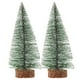 thumbnail image 1 of 2 piezas 15 cm decoraciones navideñas decoración de escritorio creativa color pino agujas mini adorno de árbol de navidad (verde claro), 1 of 5