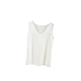 thumbnail image 1 of sweethay Ropa interior térmica para mujer, chaleco de invierno para oficina y escuela, ropa interior de capa básica, camisetas cálidas para el cuerpo, Camisetas sin mangas Blanco sweethay AP013513-01, 1 of 6