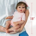 thumbnail image 3 of Muñeca Reborn SCOM Lifelike Lucy de 45 cm con ropa y acceso., 3 of 7