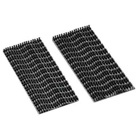 

1PK 1 W x 2 L Self-Mating Black Dual Lock Adhesive Fastener Strip 100 pk.