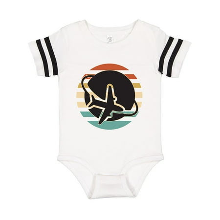 

Inktastic Airplane Trip Vintage Travel Gift Baby Boy or Baby Girl Bodysuit
