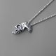 thumbnail image 2 of New Skull Pendant Personality Punk Necklace Trendy Men s Stainless Steel Chain Accessories Cross Holiday Gift, 2 of 5