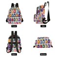 thumbnail image 4 of FORMRS Mini Backpack Purse for Women Quilted Travel Daypack Casual Shoulder Bag, Blue Jam Jars, 4 of 7