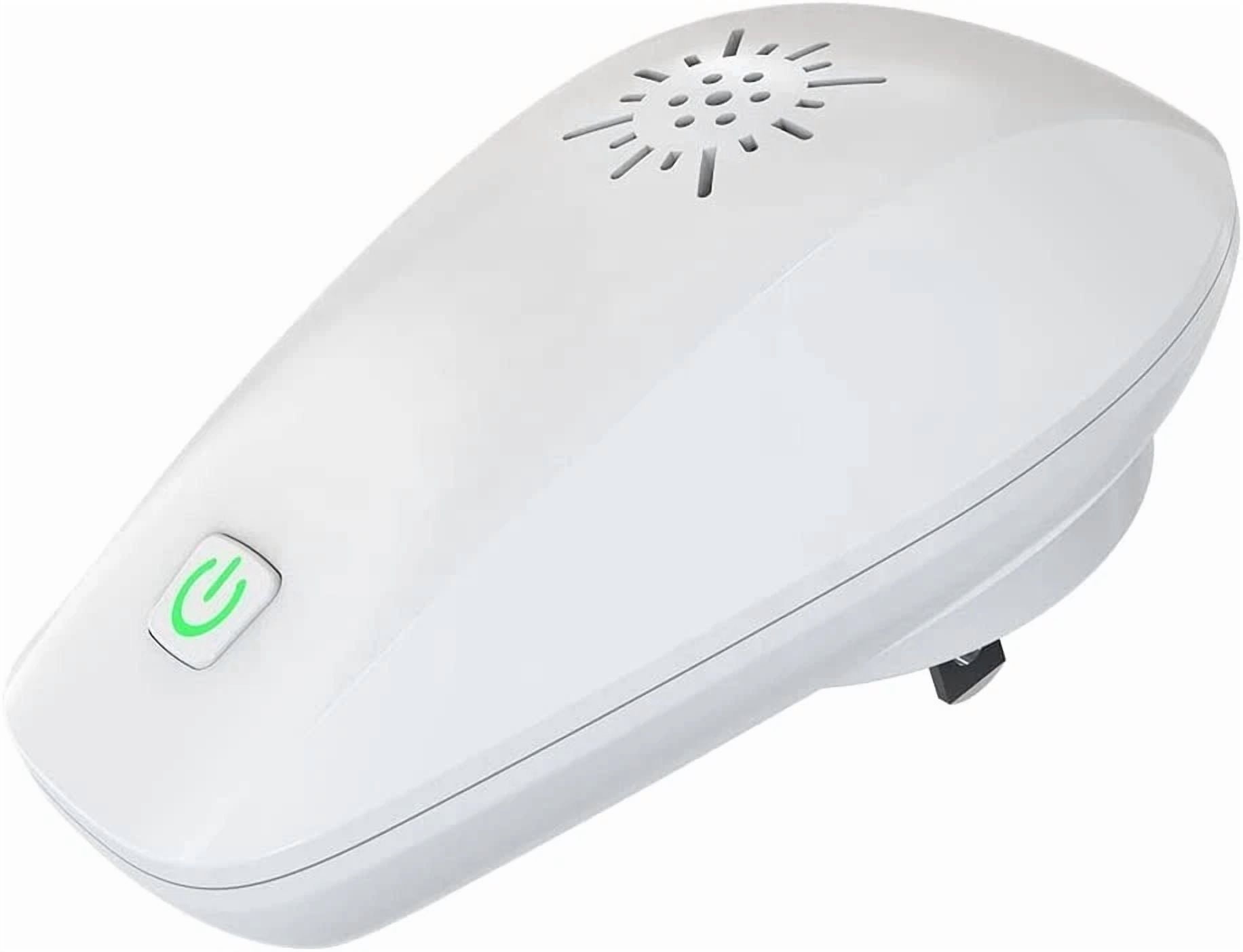 CRESTIN- Fast&New 1 Pack White Indoor Ultrasonic Pest Repeller For Insects Rats And Mice
