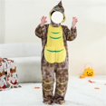 thumbnail image 4 of EnJoCho Kids Plush Animal Hooded Jumpsuit - Plush Hooded Outfit with Tail Detail for costum𝖾 Activities and Birthday Theme Parties, 4 of 4