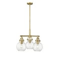 thumbnail image 4 of Innovations Lighting - Newton Sphere - 3 Light Stem Hung Pendant In Industrial, 4 of 5