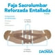 thumbnail image 4 of FAJA SACROLUMBAR REFORZADA ENTALLADA XXGRANDE, 4 of 5