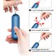thumbnail image 3 of Toystoory Llavero Alarma de seguridad Chica Correr Jogging Senderismo Supervivencia 130dB Sirena personal Linterna interior con hebilla Dispositivo de Electrodomésticos Azul Toystoory HA011527-01B, 3 of 6