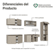 thumbnail image 4 of Cocina Integral Completa Modular Madesa Nice 300cm Crema 07, 4 of 6