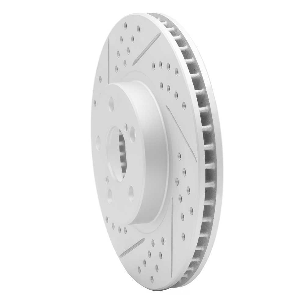 Dynamic Friction Company 830-76068L DFC Geoperformance Rotor - Drilled and Slotted