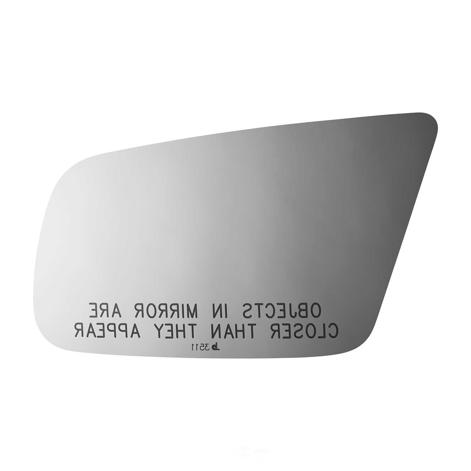 Burco 3511 Passenger Side Convex Replacement Mirror Glass for Ford Mustang