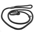 thumbnail image 1 of 1.0*140cm Pet Dog Nylon Adjustable Loop Training Lead Collar Leash Traction Rope (Black), 1 of 7