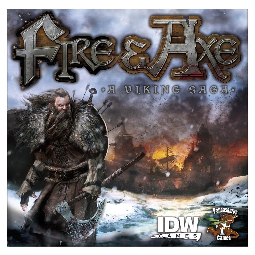 Fire and Axe A Viking Saga Board Game Power and Glory Conquer Europe IDW  Games - Walmart.com