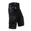 thumbnail image 1 of Pantalon Large Taille Cargo Shorts Multi-Pockets Relaxed Été Plage Shorts Pantalons Noir, 1 of 5