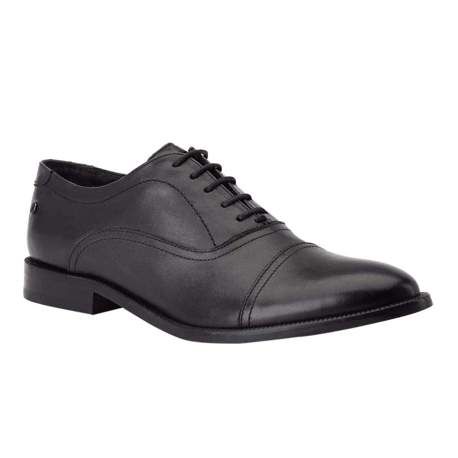 Base London Mens Crane Leather Oxford Shoes