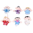 thumbnail image 2 of Plush Finger Puppet, Storytelling Props Interactive Toy Finger Puppet Set Cartoon  For Teacher For Party Gathering For Home School, 2 of 8