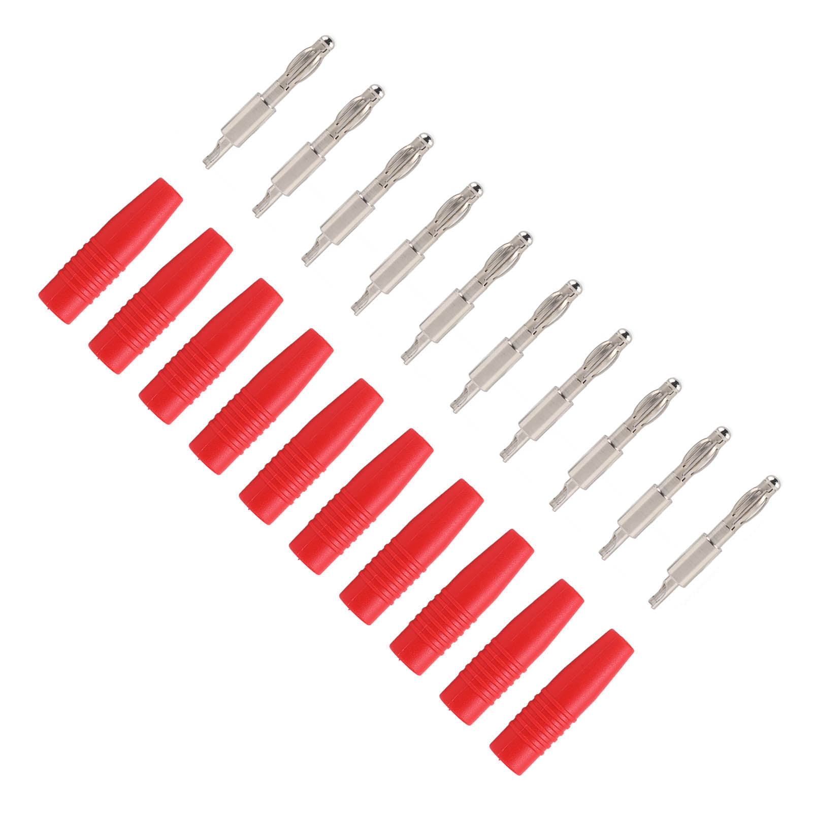 Banana Plug Male Connector, PVC Socket 4.0mm Solder Banana Plugs High