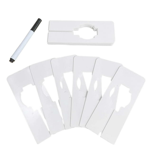 Clothing Size Dividers,Clothing Rack Size Dividers Rectangular Hangers,Wardrobe partition Board Clothing Hanger Dividers,Clothing Size Closet Rack Dividers Hangers,Closet Labels Closet