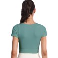 thumbnail image 3 of Hybrid & Company Women's Sports Notch Neck T-Shirt, 3 of 3