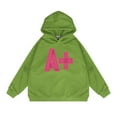 thumbnail image 2 of Sweatshirts à Capuche pour Enfants, Super Confortables en Coton, Imprimé Alphabet 3D, Décontractés pour Bébé, 2 of 7