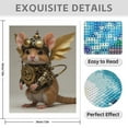 thumbnail image 3 of Diamond Art Kits for Adults - 5d Steampunk Mouse Fantasy Wings Adventure Diamond Painting for Adults, Diamond Art for Adults Beginners, Diamond Painting Kits for Adults for Home Wall Decor, 3 of 7