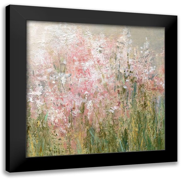 Robinson, Carol 12x12 Black Modern Framed Museum Art Print Titled - Wild Garden