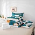 thumbnail image 4 of Erosebridal Sport Football Bedding Queen Size,Ball Game Bedding Sets Queen Size,Room Decorative,Reversible,Lightweight,7 Pieces, 4 of 5