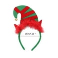thumbnail image 3 of Christmas Ear Headband Christmas Hair Hoop Christmas Headband With Ear Christmas Hat Headband Santa Hat Hairband, 3 of 5