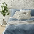 thumbnail image 1 of Bouclair Collection Collin Bleue - Ensemble Housse de Couette 3 Pcs Grand Lit, 1 of 6