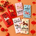 thumbnail image 6 of Eolstice Year of the Tiger Red Envelope, 2026 Thick Red Lucky Money Packet, 3D Foil Spring Festival Hongbao for Gifting, Celebrations, and New Year(E), 6 of 6