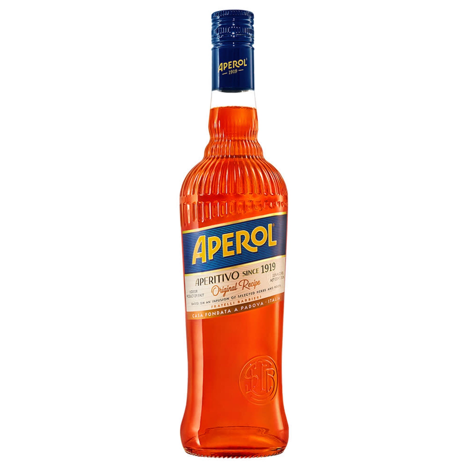 Aperol Italian Liqueur, 750 ml Bottle, Orange, Herbs and Vanilla, 11% ABV