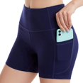 thumbnail image 2 of Women's High Waisted Yoga Pants with Pockets Tummy Control Workout Leggings, 2 of 8