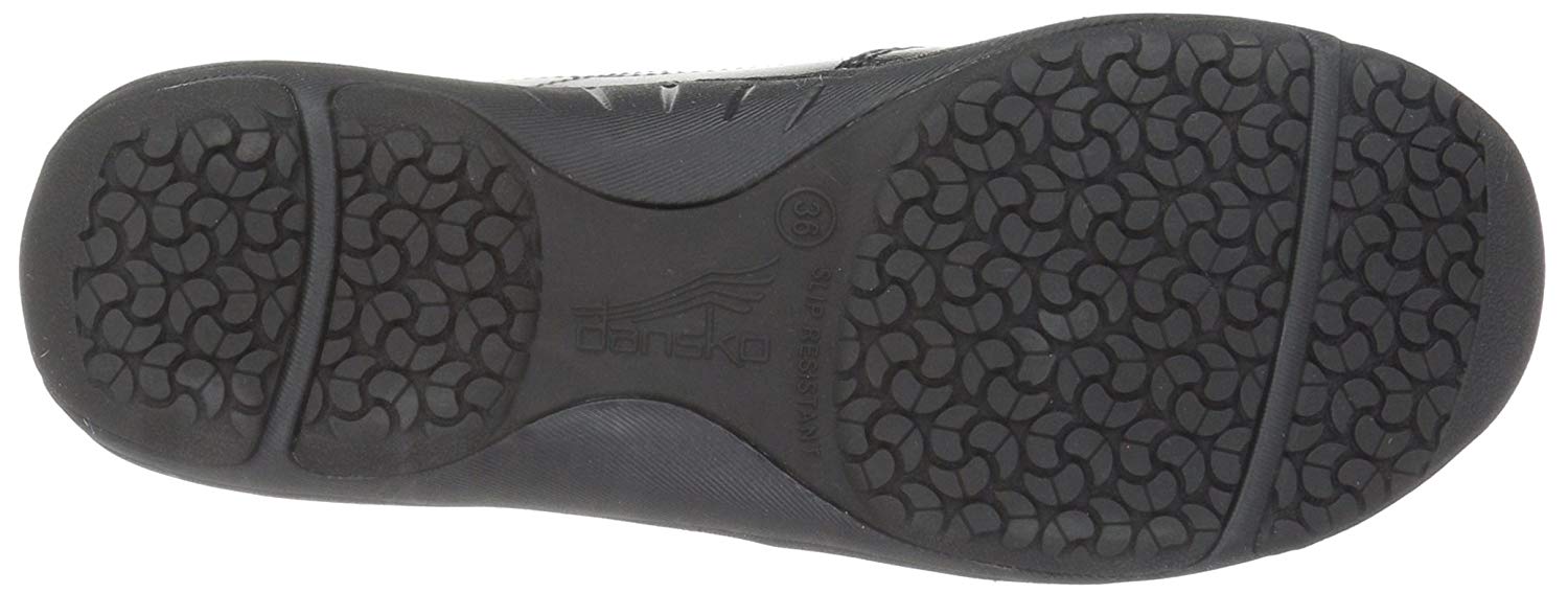 dansko emma black leather