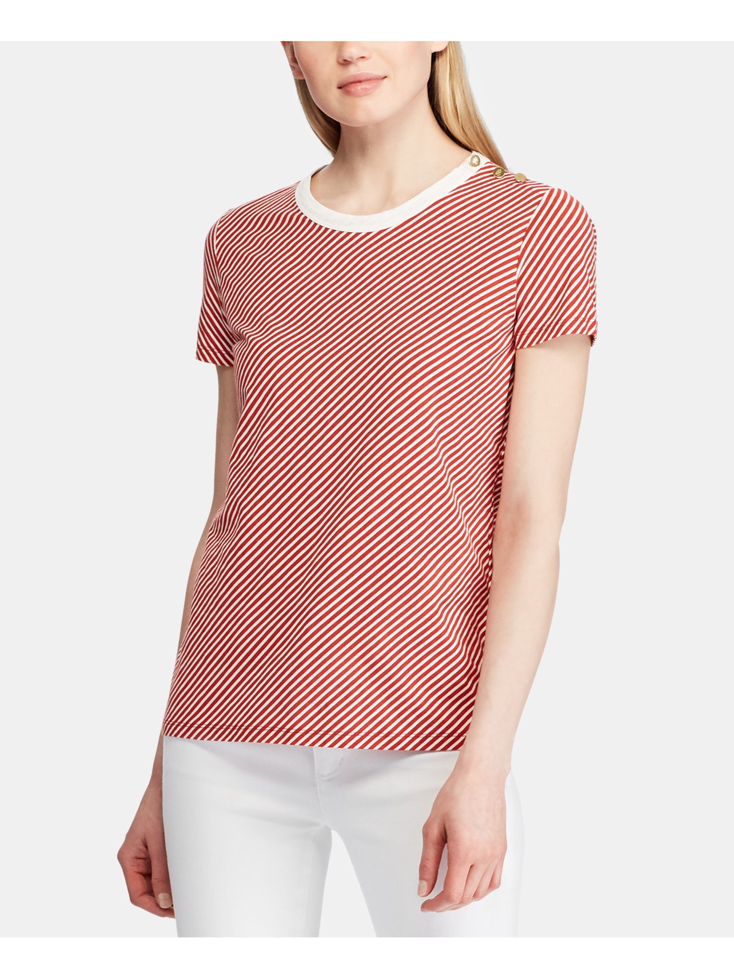 red stripe top womens