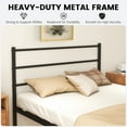 thumbnail image 6 of Infans Twin Metal Bed Frame Mattress Foundation No Box Spring Needed, 6 of 7