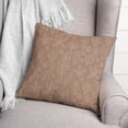 thumbnail image 3 of Creative Products Dusty Rose Leaf Pattern 18 x 18 Spun Poly Pillow, 3 of 3