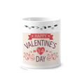 thumbnail image 1 of Rojo feliz dia de San Valentin 14 corazon flecha Taza de cepillo de dientes, 1 of 3