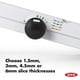 thumbnail image 3 of Cortadora de mandolinas OXO Good Grips con hoja en V, color blanco, 3 of 9